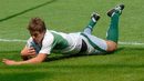 Ian Keatley in action for Ireland 7s at the European Sevens Championship