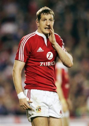 Will Greenwood of the Lions pictured during the match between Auckland and the British and irish Lions at Eden Park in Auckland, New Zealand  on July 5, 2005. 