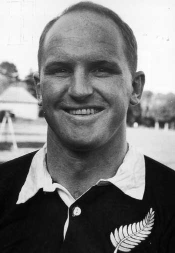 A profile picture of former New Zealand captain Wilson J Whineray