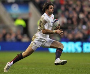 England's Ben Foden injects some pace into an attack, England v Ireland, Six Nations Championship, Twickenham, England, February 27, 2010