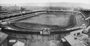 A general view of Cardiff Arms Park ahead of a clash between Wales and Scotland, February 1, 1935