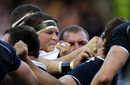 England's Dylan Hartley is at the centre of an outbreak of fisticuffs