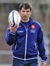 France coach Marc Lievremont is caught on camera