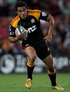 The Chiefs' Mils Muliaina injects some pace into an attack