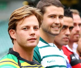 Gordon captain Mike Hercus poses during the launch of the 2010 Shute Shield