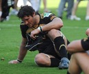 Ospreys flanker Marty Holah cuts a forlorn figure at full-time