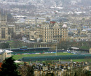 A general view of Bath's Recreation Ground stadium