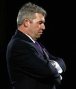 Melbourne Storm chief executive Brian Waldron watches his side play