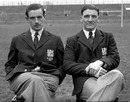 British Lions squad members Peter Kininmonth (left) and Douglas Smith