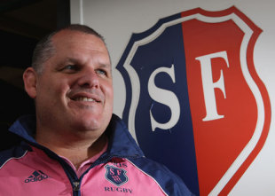 Ewen McKenzie, the Stade Francais Head Coach at the team training ground on September 22, 2008 in Paris, France