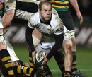 Joe Simpson looks to pass from the base of a ruck