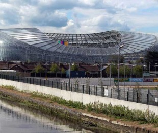 An outside view of the new Aviva Stadium, Aviva Stadium, Dublin, May 14, 2010