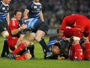 Leinster and Munster fight off the ball