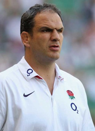 England manager Martin Johnson watches his side in action, England v Barbarians, England v Barbarians, Twickenham, England, May 30, 2010