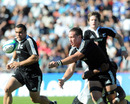 Rory Grice offloads against Fiji 