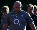 An exhausted John Hayes after Ireland training 