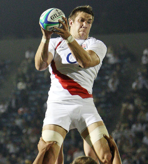 Graham Kitchener in action during the IRB Junior World Championship semi final match between England and South Africa
