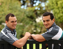 All Blacks debutants Israel Dagg and Benson Stanley following the announcement of the team to play Ireland in New Plymouth