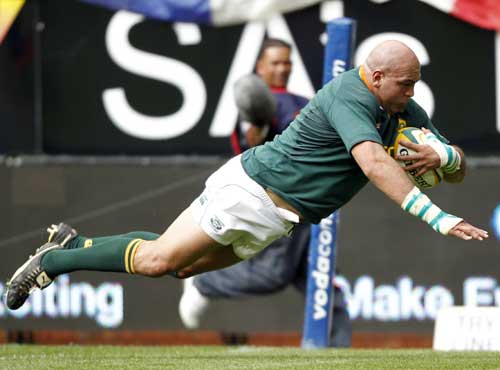 Try time for South Africa's Gurthro Steenkamp