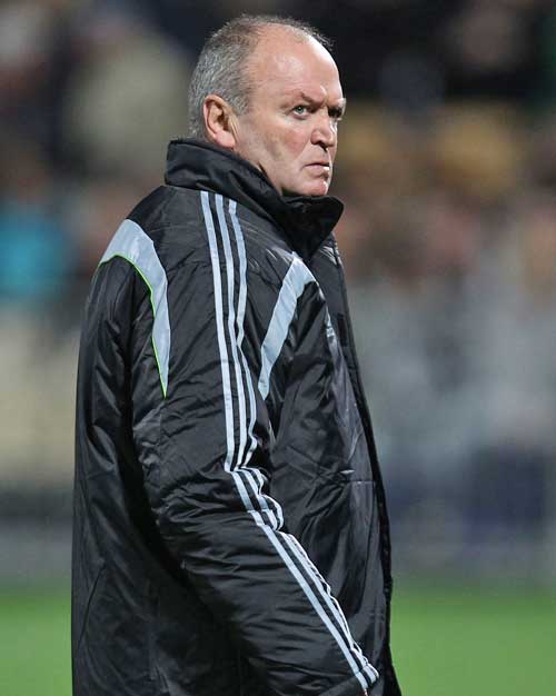 New Zealand coach Graham Henry awaits his side's clash with Ireland