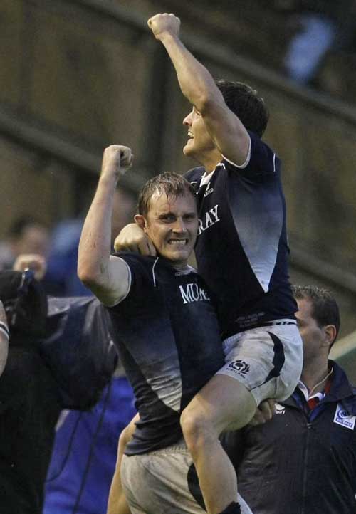 Delight for Scotland's Alastair Kellock and Rory Lawson