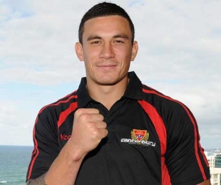 Canterbury signing Sonny Bill Williams poses for the cameras, Paradise Centre Appartments, Surfers Paradise, Brisbane, Australia, June 24, 2010