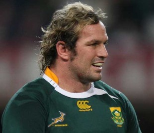 South Africa prop Jannie du Plessis, South Africa v New Zealand, Tri-Nations, Kings Park, Durban, South Africa, August 1, 2009