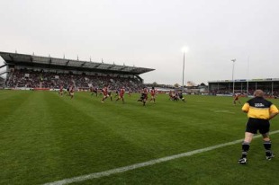 A general view of Sandy Park Stadium