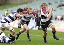 North Harbour's Tom Chamberlain breaks clear