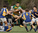 Sonny-Bill Williams tests the Lincoln University defence for Belfast
