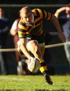 Australia wing Drew Mitchell scores a try while in action for Balmain