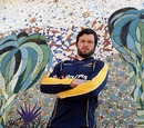 Australia centre Adam Ashley-Cooper poses at the Beverly Hills Hotel