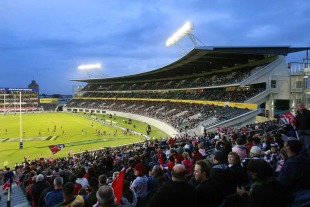 A general view of AMI Stadium, Christchurch, February 13, 2010