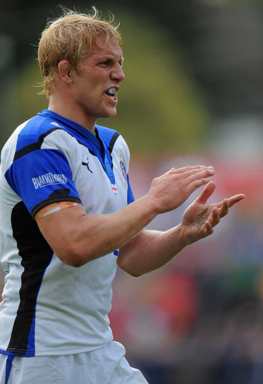 Bath's Lewis Moody offers some encouragement