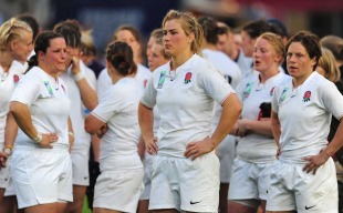 England captain Catherine Spencer reflects on her side's defeat, England v New Zealand, Women's World Cup Final, Twickenham Stoop, England September 5, 2010