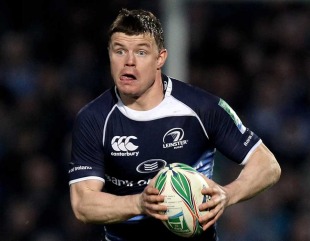 Centre Brian O'Driscoll searches for space, Leinster v Clermont Auvergne, Heineken Cup, RDS, Dublin, Ireland April 9, 2010