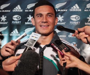 Newcomer Sonny Bill Williams is the centre of attention, New Zealand squad announcement, Auckland, New Zealand, October 17, 2010