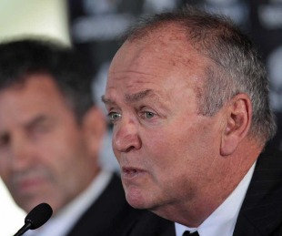 All Blacks coach Graham Henry talks to the media, New Zealand squad announcement, Auckland, New Zealand, October 17, 2010