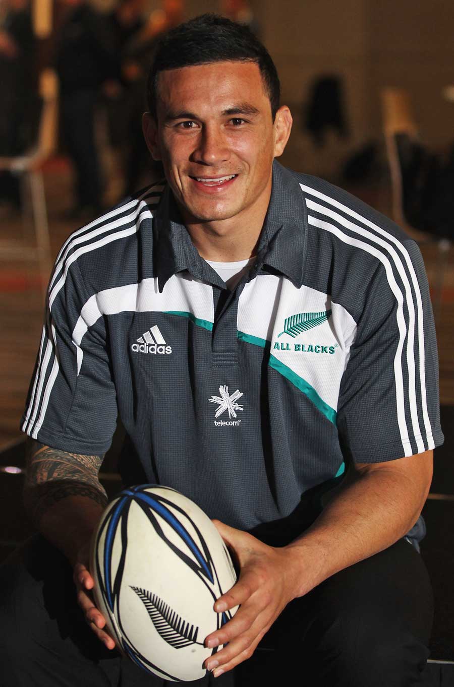 Sonny Bill Williams poses following his All Blacks call-up