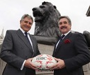 Newly-appointed Lions tour manager Andy Irvine and committee chairman Gerald Davies
