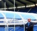 Scotland coach Andy Robinson poses at Murrayfield