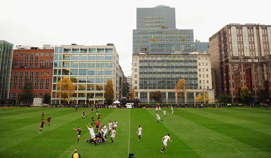 Saracens take on the United States in central London