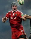 Munster's Donnacha Ryan claims a lineout ball