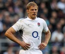 England captain Lewis Moody takes a breather
