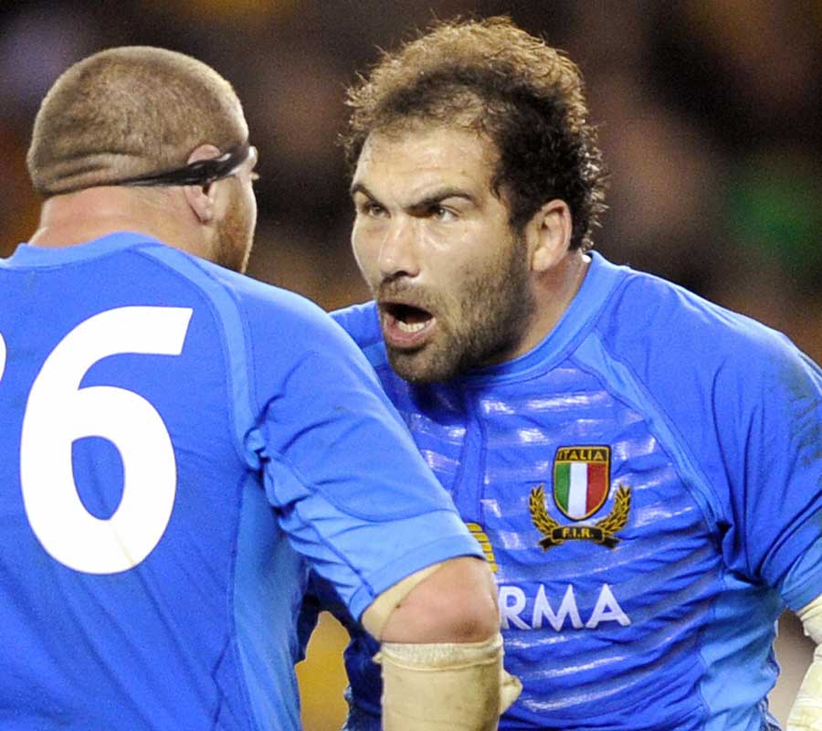 Italy prop Salvatore Perugini rants at a team-mate