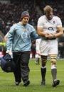 Tom Croft counts the cost of a brutal clash at Twickenham