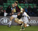 Tom Guest strides through to score for Quins