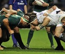 South Africa and England pack down at Twickenham