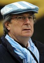 Jacky Lorenzetti, President of Racing Metro 92, watches his side in action