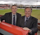 Gloucester director of rugby Nigel Melville and chairman Tom Walkinshaw